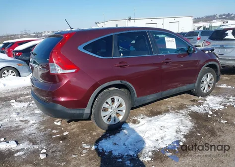 2014 Honda Cr-V Ex из США, поврежденный, VIN 5J6RM4H5XEL015253